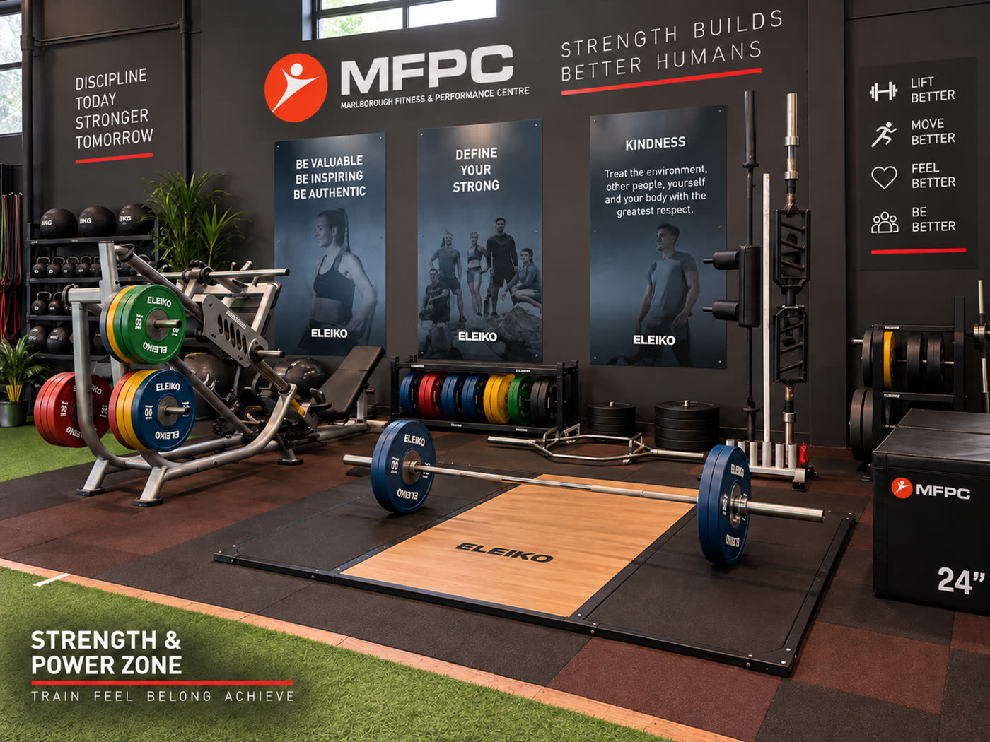 Strength and power zone